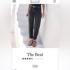 AYR The Beat Jean sz 25